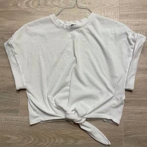 Zara front knotted t-shirt